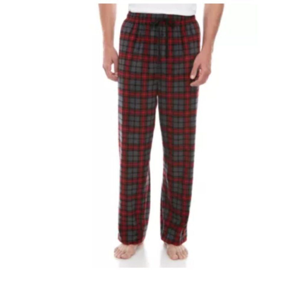 NWT Saddlebred Men's Plaid Fleece Pants 3XLT